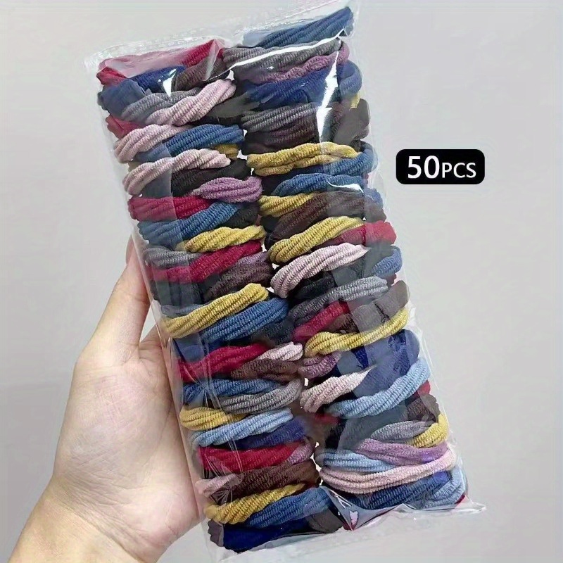 Travel Accessories Aesthetic - 50 STUKS Zwart Gemengde Kleur Satijn