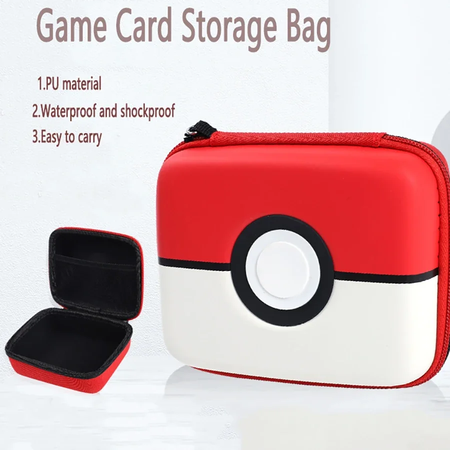 Travel Accessories For 4 Year Old - Pokemon harde koffer voor bordspellen, kinderspelkaarten,