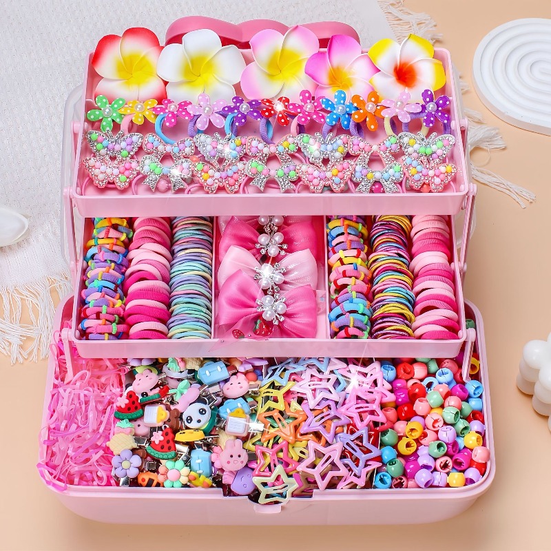 Travel Accessories For 4 Year Old - 546 stuks boog hoge elastische haaraccessoires