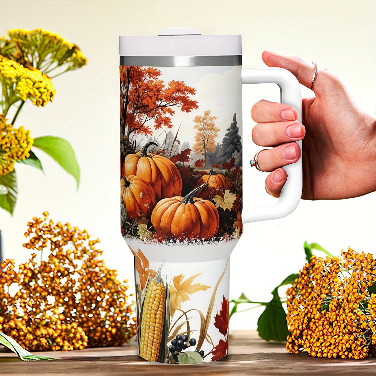 Travel Accessories Gift Ideas - 1 stuk 40oz geïsoleerde beker met