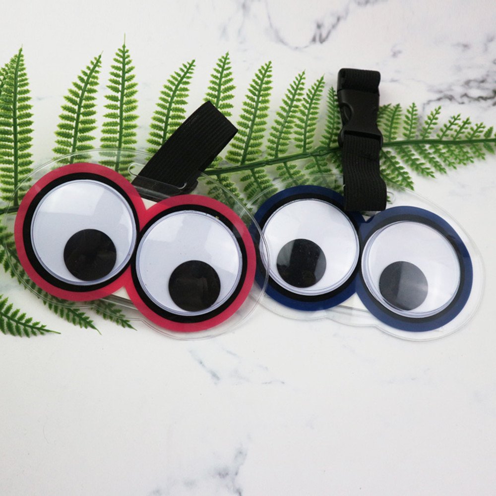 Travel Accessories International - Schattige ogen bagagelabels Grappige kofferbagagelabels met