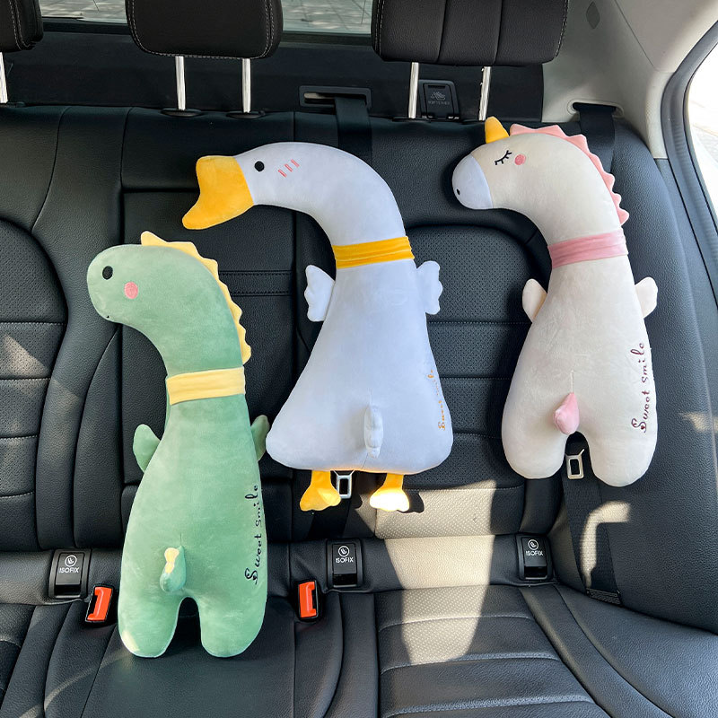 Travel Accessories For 4 Year Old - Autostoel schouderstuk met cartoon huisdierontwerp voor