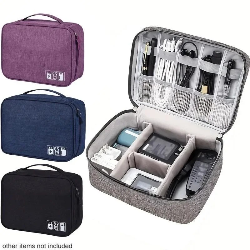 Travel Accessories As Gifts - Elektronica-organizer Reistas Waterbestendige kabelorganizer Tas Tech