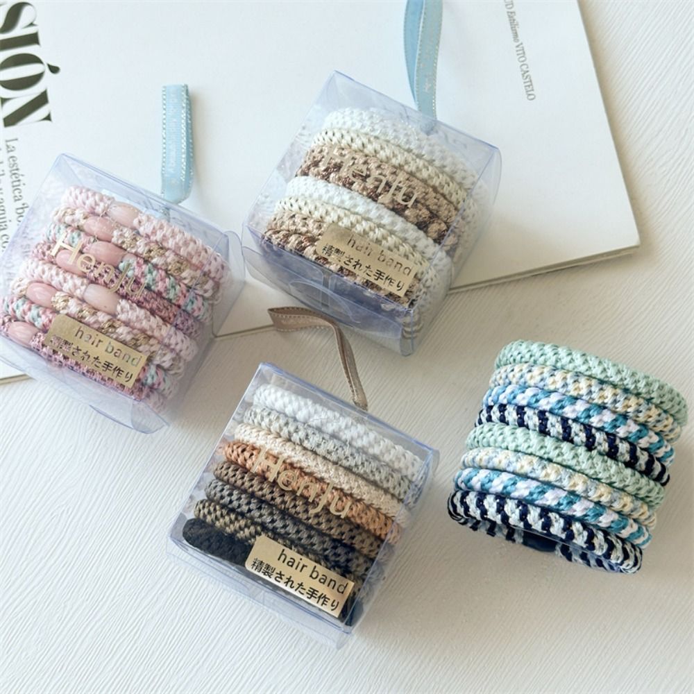 Travel Accessories Kmart - 8 stks/set Haarband Basic Haartouw Set