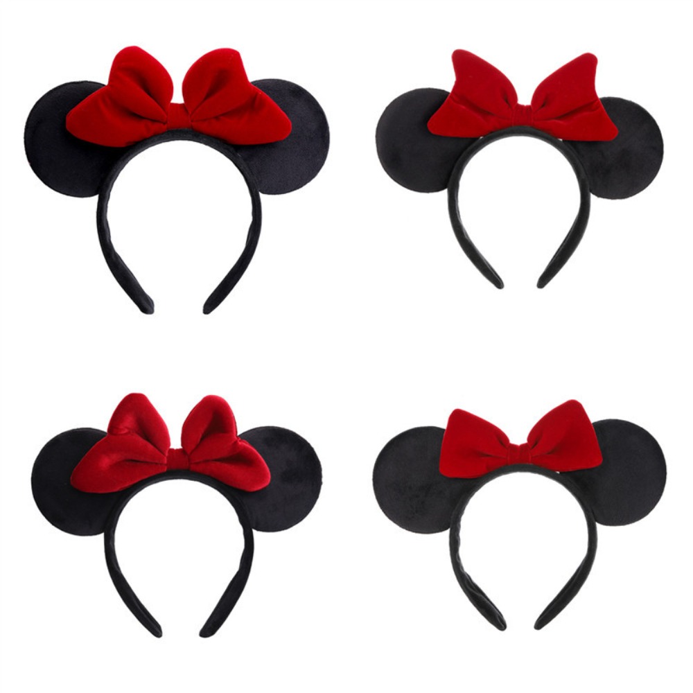 Travel Accessories With Kids - Muisoren Haarband Prinses Feestdagen Hoofddeksel Oren