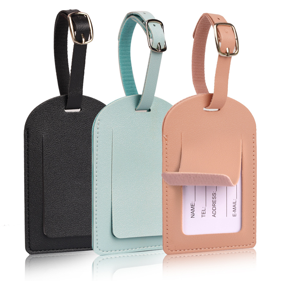 Dames Heren Bagagelabels PU-le - Travel Accessories International recensie en prijs