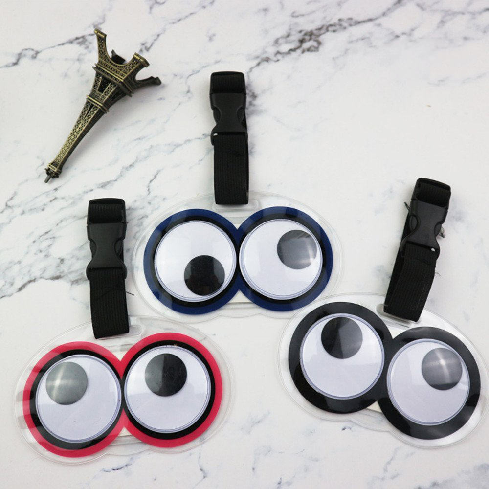 Schattige ogen bagagelabels Gr - Travel Accessories International recensie en prijs