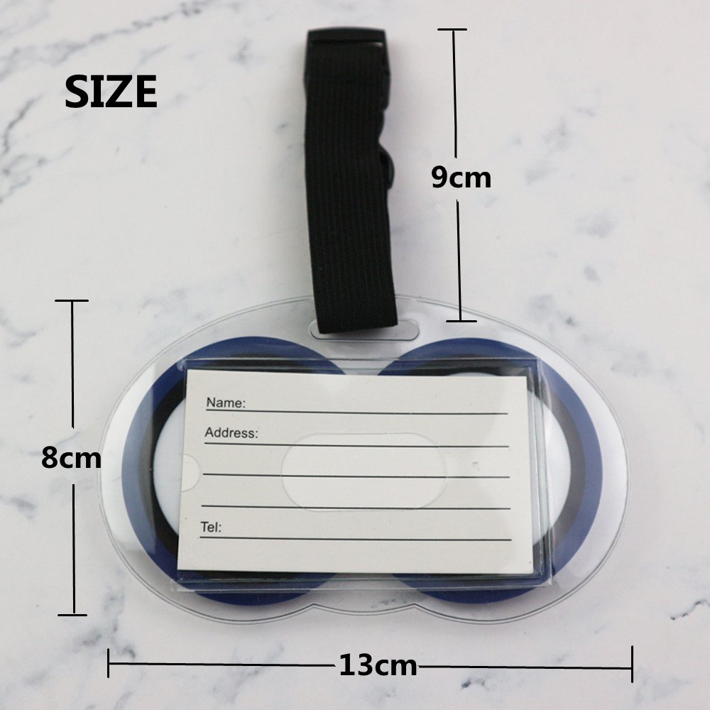 Schattige ogen bagagelabels Gr - Travel Accessories International recensie en prijs