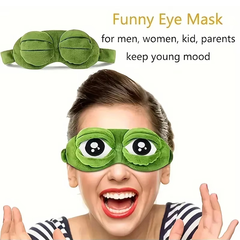 Kikkervormig oogmasker feestsp - Travel Accessories Aesthetic recensie en prijs