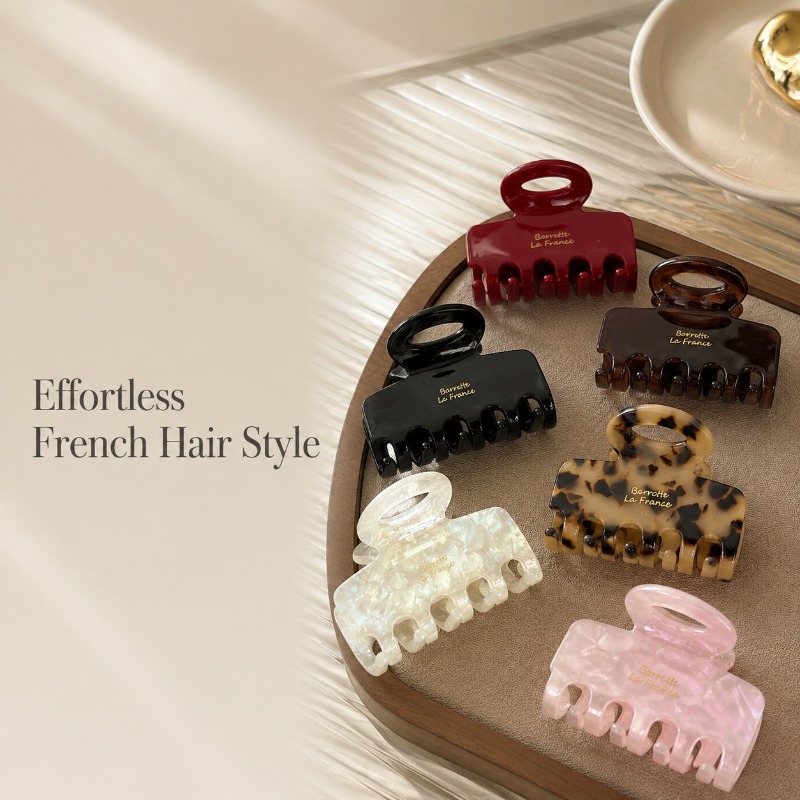Franse medium haar klauwclips  - Travel Accessories Aesthetic recensie en prijs