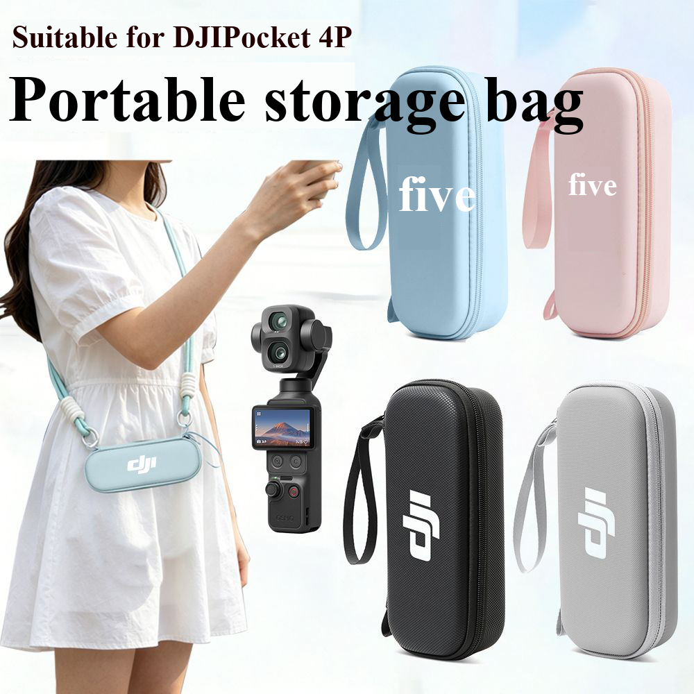 Opbergtas voor DJI Pocket 4 Pr - Travel Accessories Box recensie en prijs