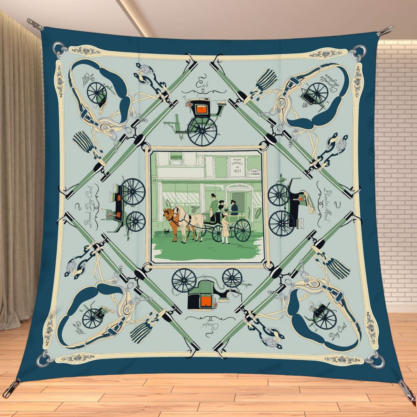 90cm Twill Zijdeachtige Vierka - Travel Accessories Aesthetic recensie en prijs