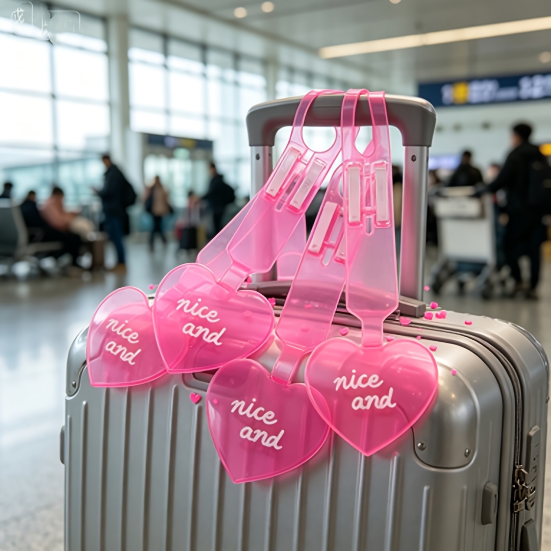 4 stuks fluorescerende hartvor - Travel Accessories International recensie en prijs
