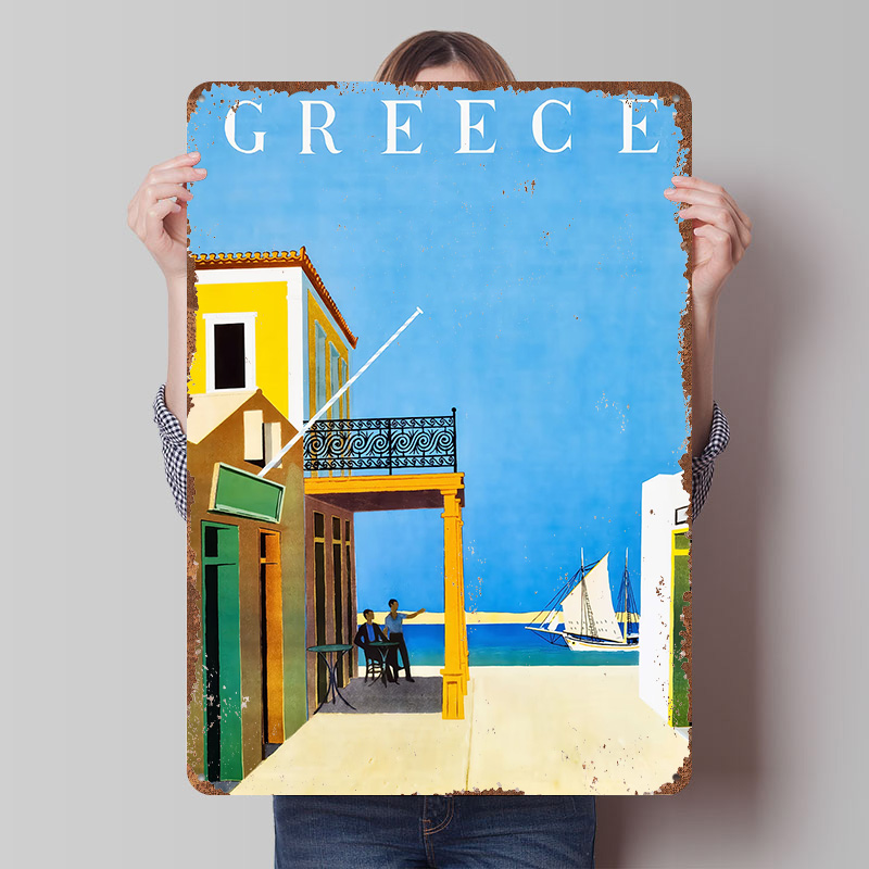 Griekenland Reizen Metalen Pos - Travel Accessories Greece recensie en prijs