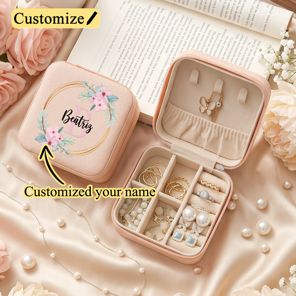 Sieradendoos met gepersonalise - Travel Jewellery & Accessories Organiser recensie en prijs