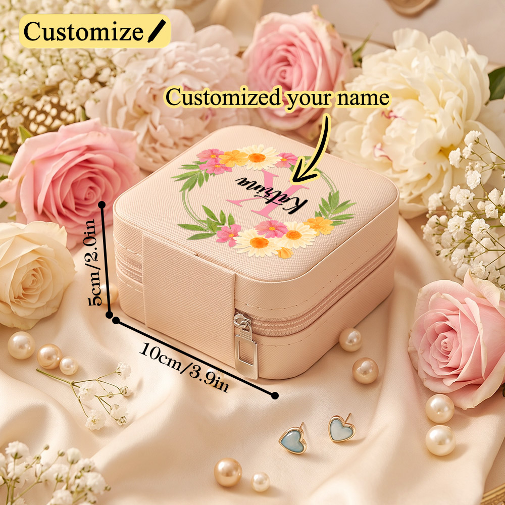 Sieradendoos met gepersonalise - Travel Jewellery & Accessories Organiser recensie en prijs