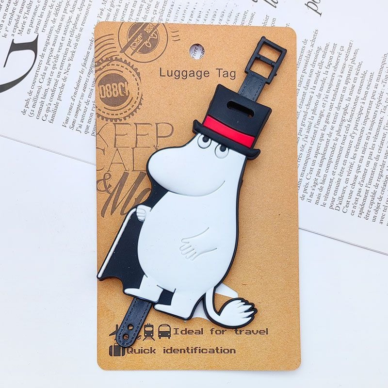 Nieuwe Moomin bagagelabelhange - Travel Accessories International recensie en prijs