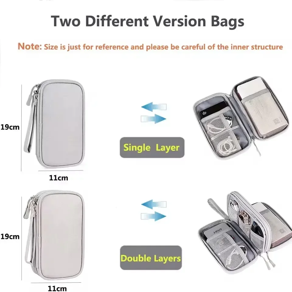 Reiskabeltas Draagbare Digital - Travel Accessories Box recensie en prijs