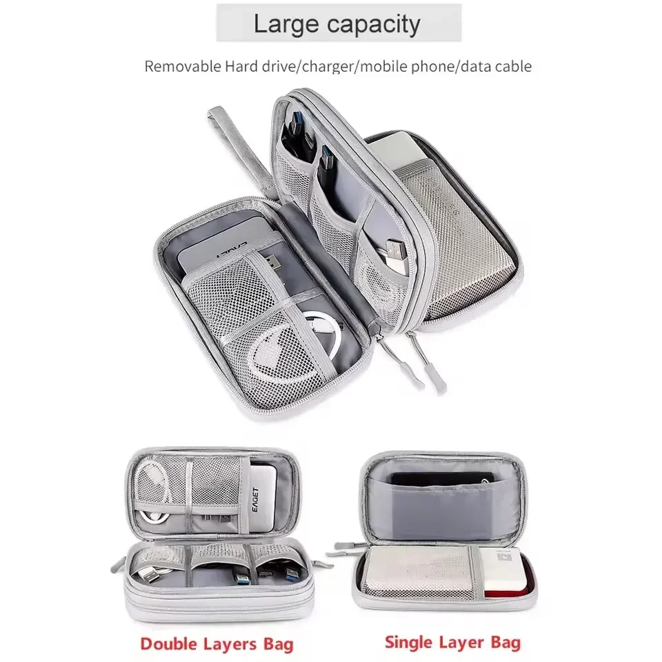 Reiskabeltas Draagbare Digital - Travel Accessories Box recensie en prijs