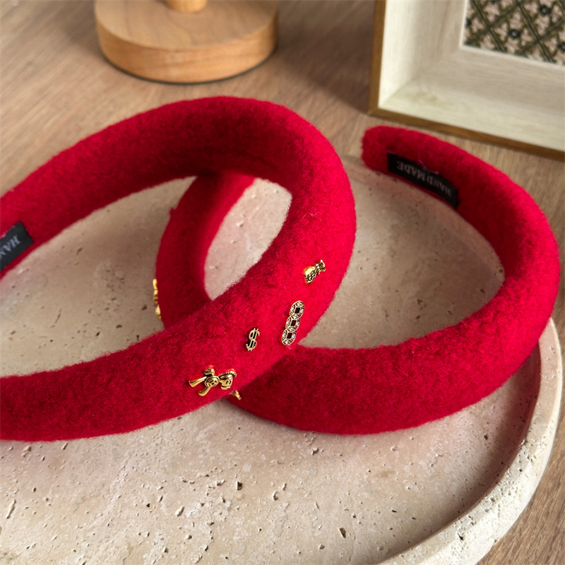 Unieke rode wollen haarband vo - Travel Accessories Kmart recensie en prijs