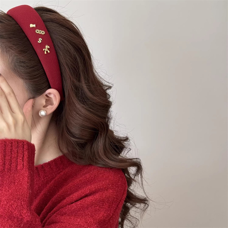 Unieke rode wollen haarband vo - Travel Accessories Kmart recensie en prijs