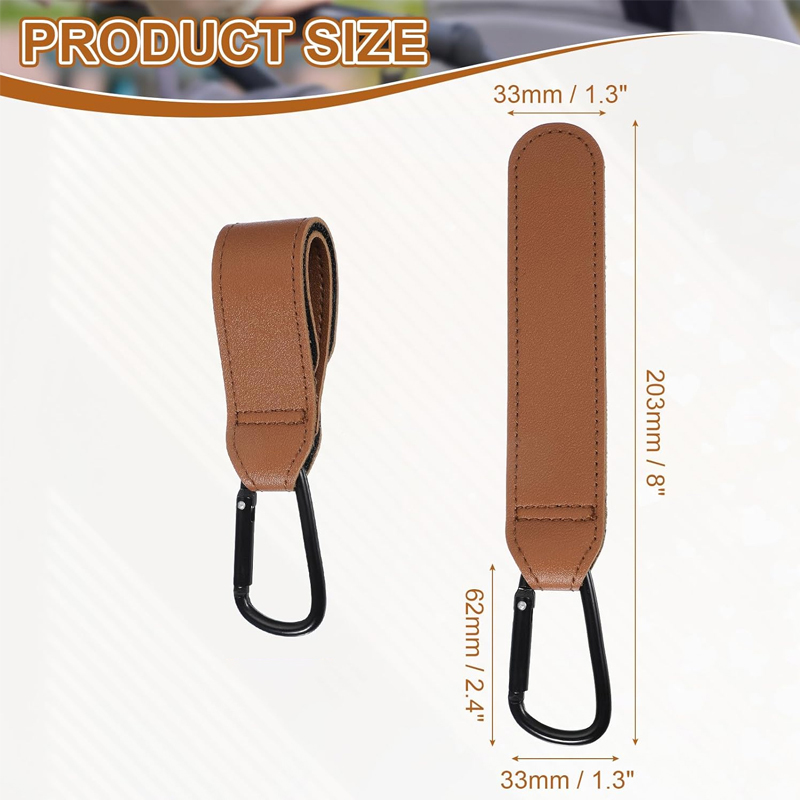 2 stuks lederen karrenhaken ki - Travel Accessories For 4 Year Old recensie en prijs