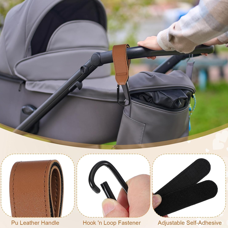 2 stuks lederen karrenhaken ki - Travel Accessories For 4 Year Old recensie en prijs