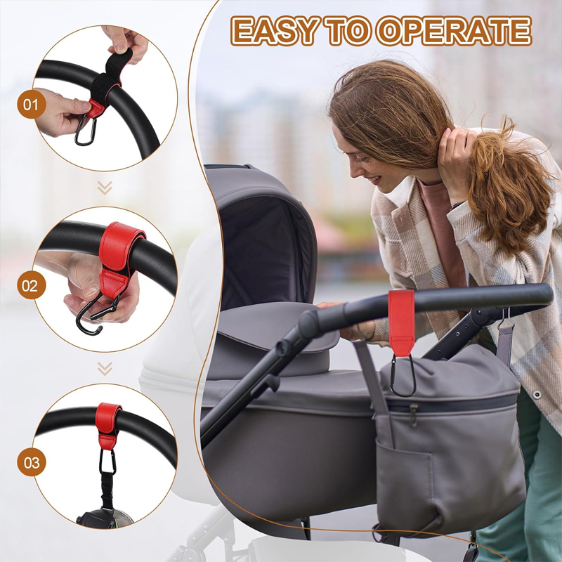 2 stuks lederen karrenhaken ki - Travel Accessories For 4 Year Old recensie en prijs
