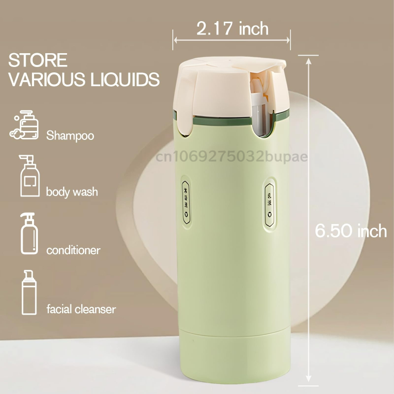 Draagbare 4-in-1 reisdispenser - Travel Accessories And Gadgets recensie en prijs
