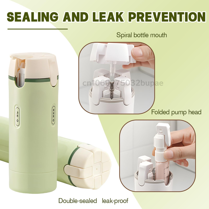 Draagbare 4-in-1 reisdispenser - Travel Accessories And Gadgets recensie en prijs