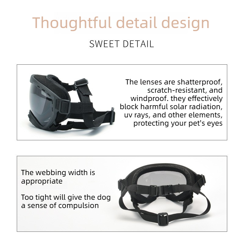 Huisdierbril Windzand UV-besch - Travel Accessories Gift Ideas recensie en prijs