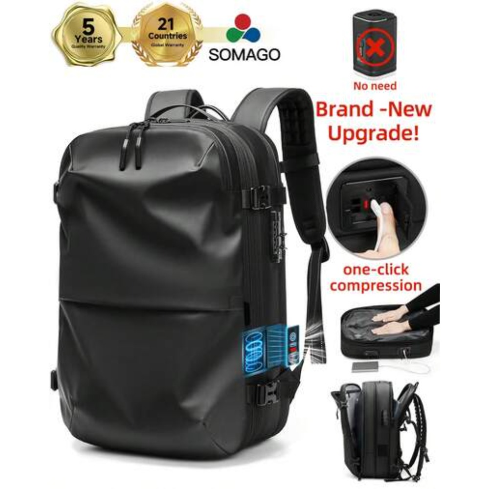 Eén-knops uitbreidbare vacuümc - Travel Lock Tsa Approved recensie en prijs