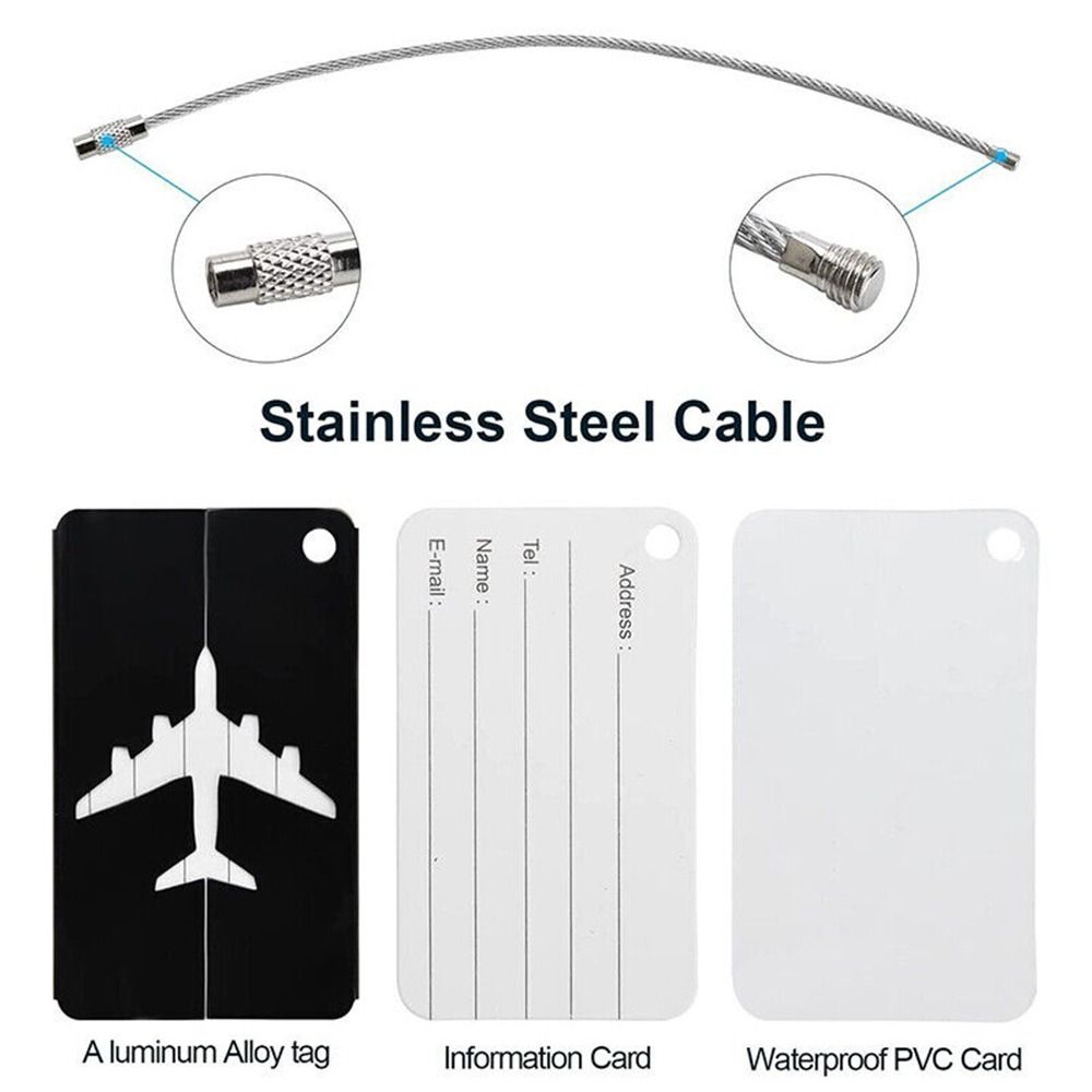Aluminium Reisbagagelabels Her - Travel Accessories International recensie en prijs