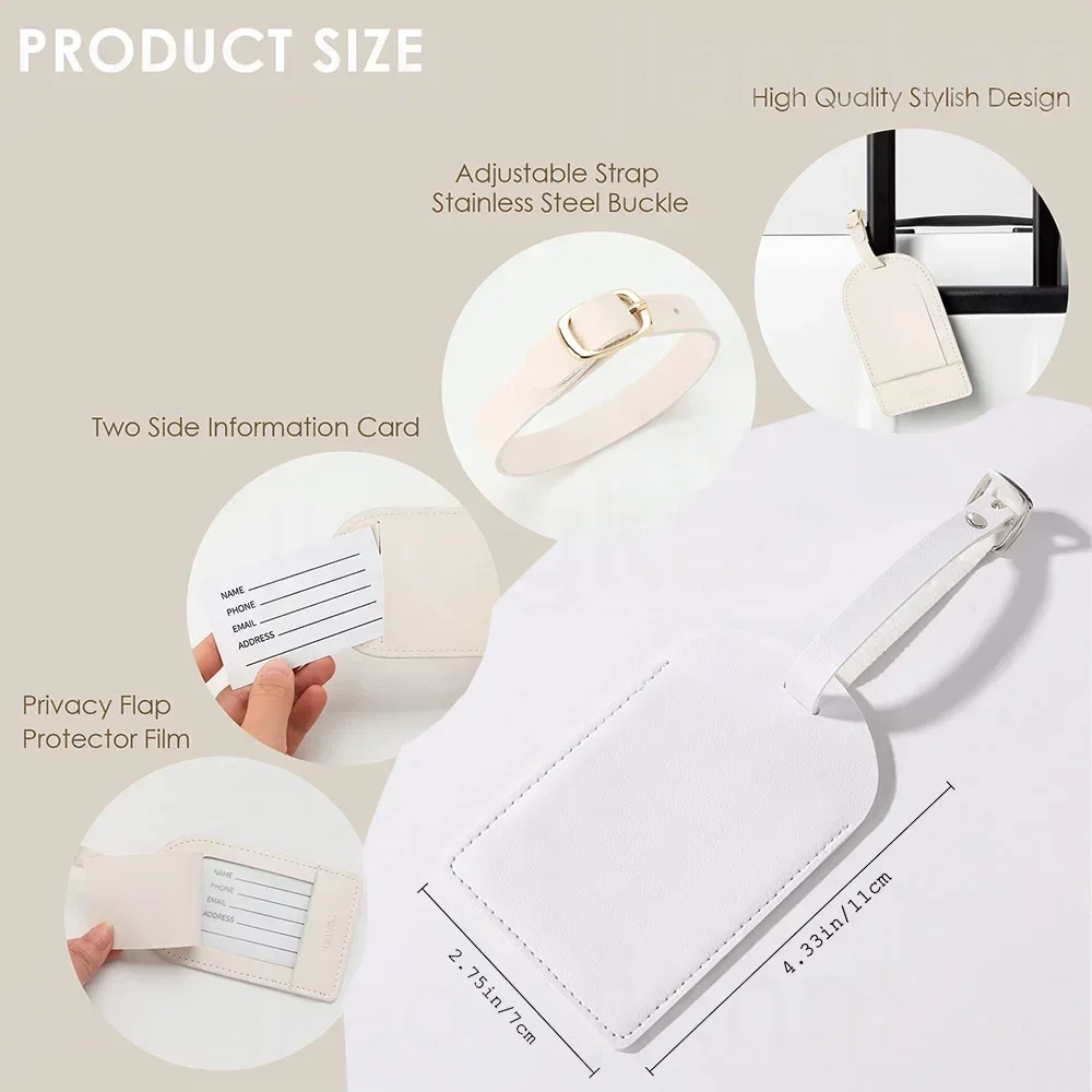 Gepersonaliseerde PU-bagagelab - Travel Accessories Gifts For Her recensie en prijs