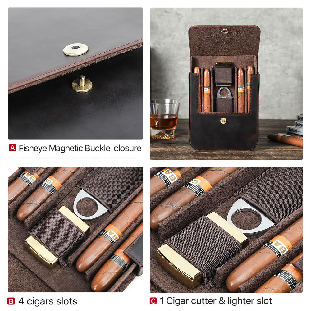 CONTACT'S FAMILY Echt Lederen  - Travel Accessories Box recensie en prijs