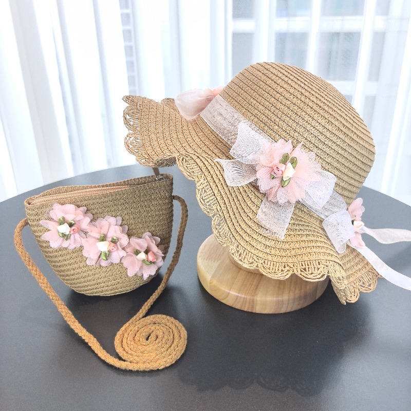 Meisjes 2-delige strohoed effe - Travel Accessories For 4 Year Old recensie en prijs