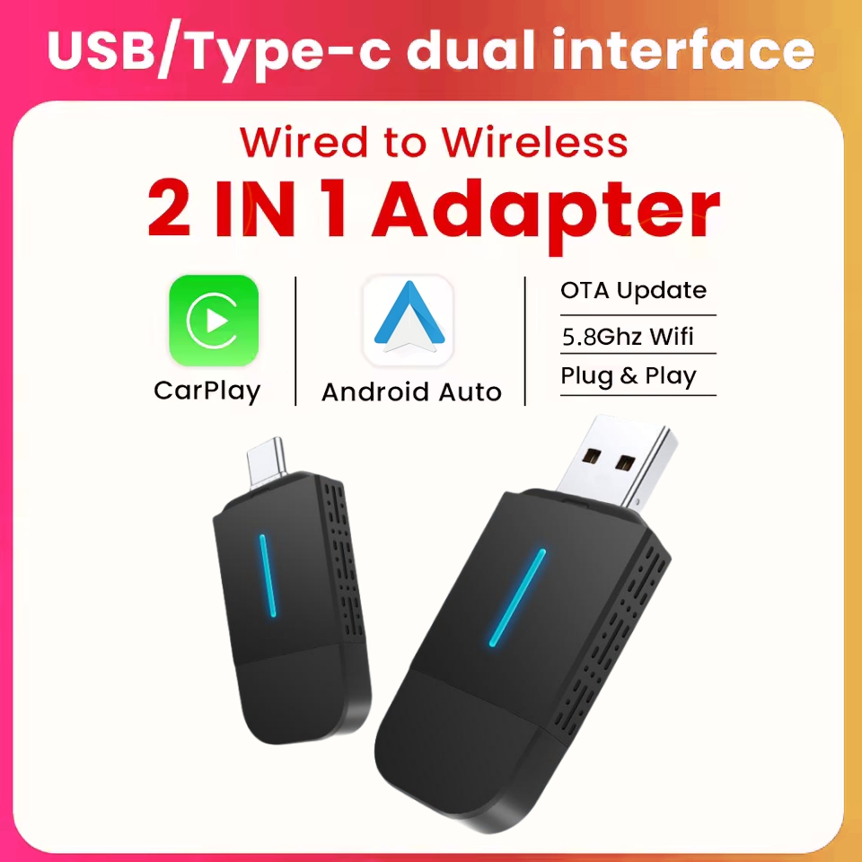 Android Auto Draadloze Carplay - Travel Plug Type C recensie en prijs